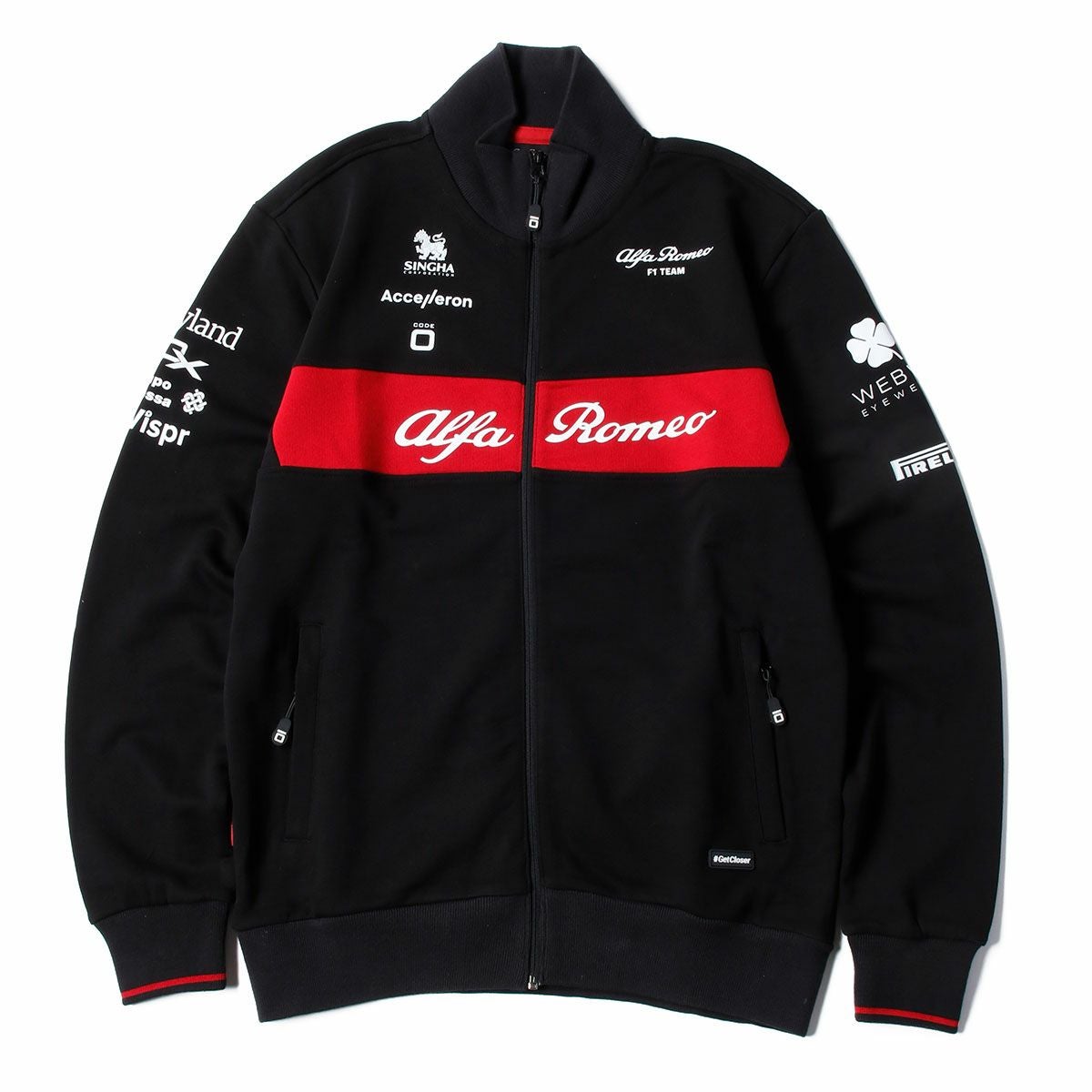 アルファロメオ F1 チーム ステーク フルジップ スウェット ジャケット