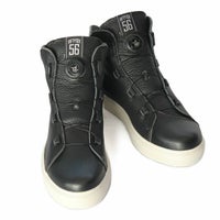 56design｜フィフティシックス レザー ライディング シューズ｜スニーカータイプ｜ダークブラウン