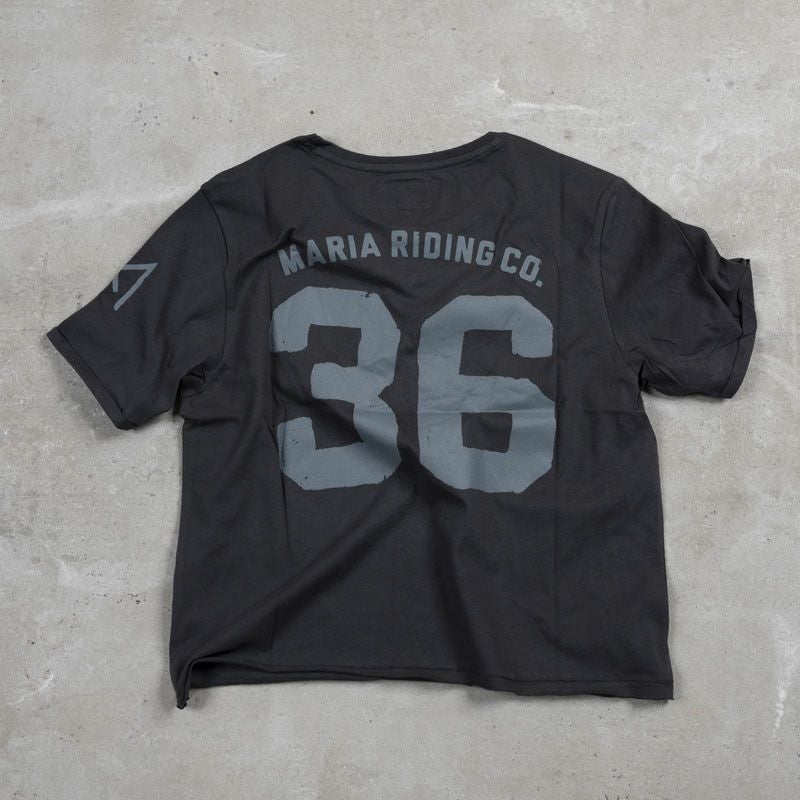 Maria Riding Company｜36 ウィング ウーマン Tシャツ｜ダークグレー