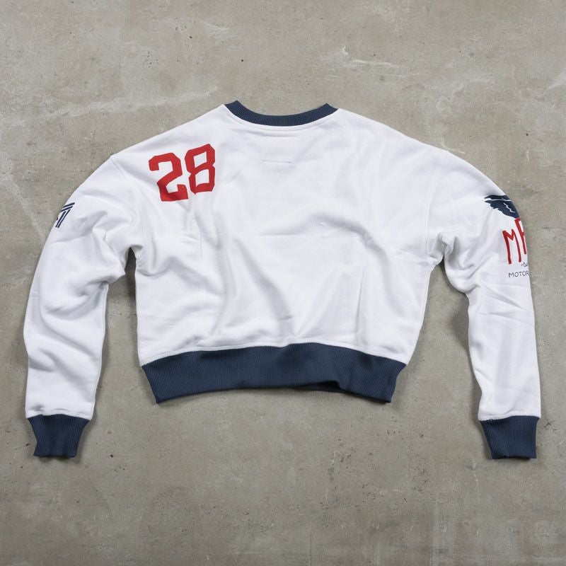 Maria Riding Company｜ブラーヴァ ウーマン スウェットシャツ｜ホワイト