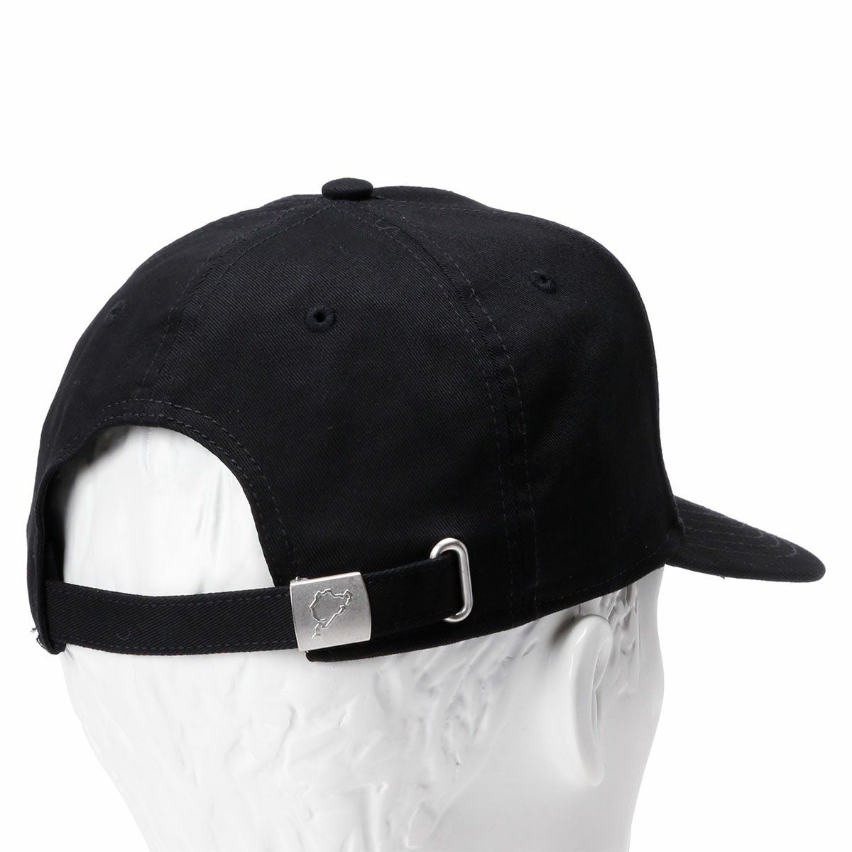 Nurburgring｜ニュルブルクリンク Racetrack キャップ｜帽子｜ブラック｜着用