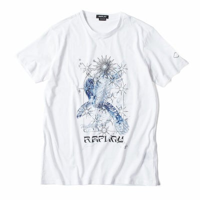 Replay｜イーグル オーガニックコットン Tシャツ｜
