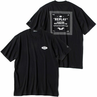 Replay｜カスタム プリントジャージ Tシャツ｜