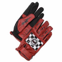 helstons｜ロゴ グローブ｜3シーズン｜レッド