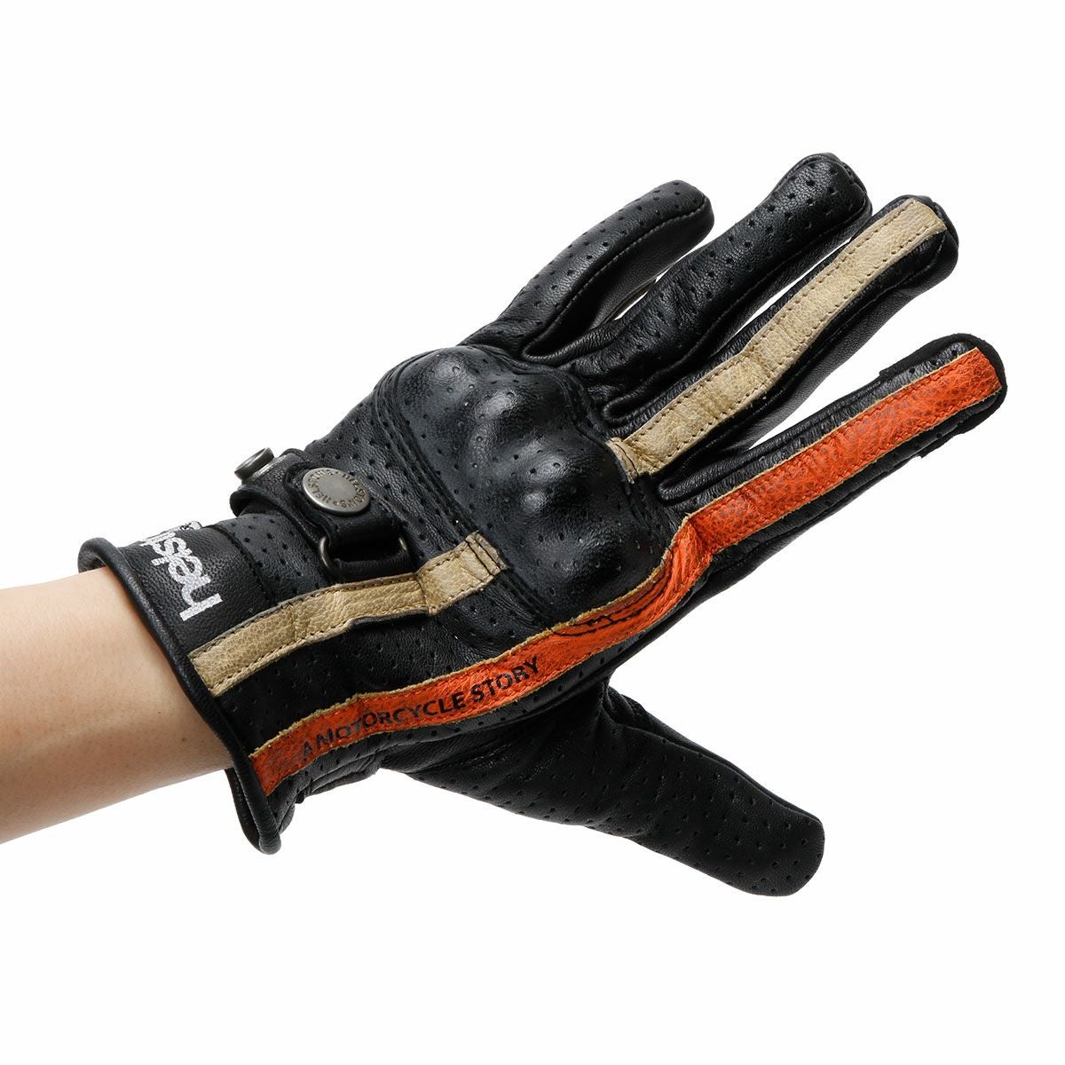 ｃhelstons｜タニタ エア グローブ レディ｜サマー｜ブラック｜モデル着用