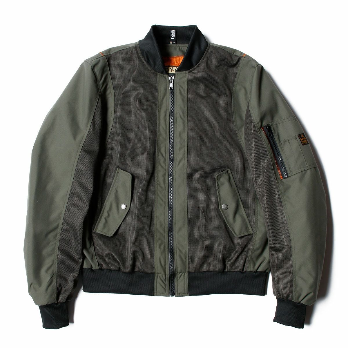 helstons｜エリス エア メッシュ ジャケット｜カーキ