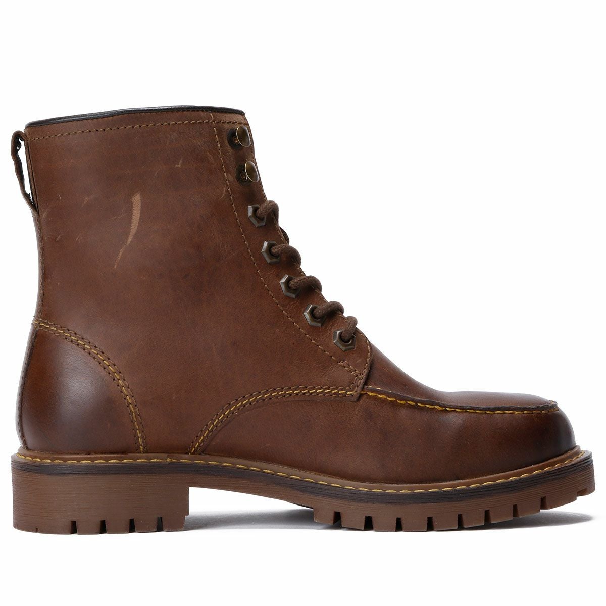 Trip Machine｜ブーツ モックトゥー｜ブーツタイプ｜タバコブラウン