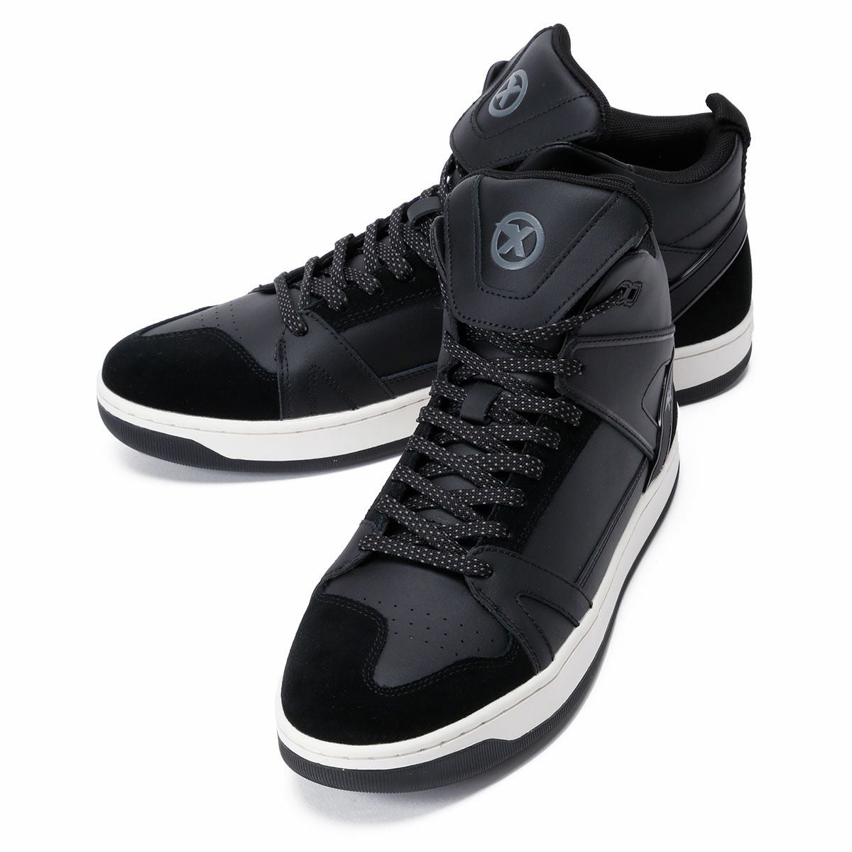 XPD｜モト1 レザー レディ｜スニーカータイプ｜ブラック