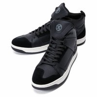 XPD｜モト1 レザー レディ｜スニーカータイプ｜ブラック