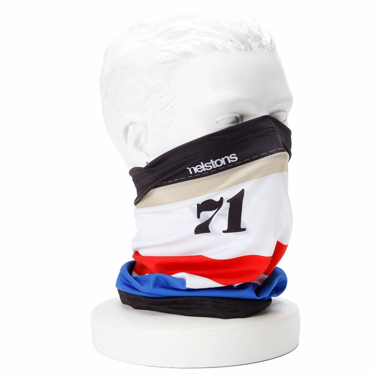 helstons｜ツール ド クー ネックチューブ｜ネックカバー｜ラリー７１｜着用