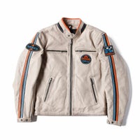 helstons｜エース 10YEARS レザー ジャケット｜ベージュ