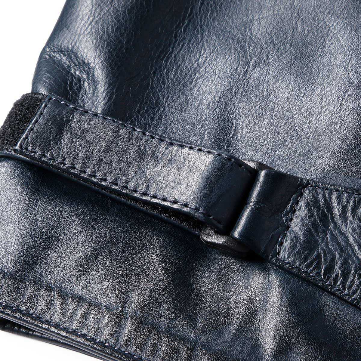 helstons｜エース 10YEARS レザー ジャケット｜ブルー