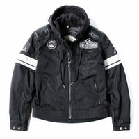 helstons｜リボルテ エア メッシュ ジャケット｜ブラック