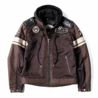 helstons｜リボルテ エア メッシュ ジャケット｜ブラウン