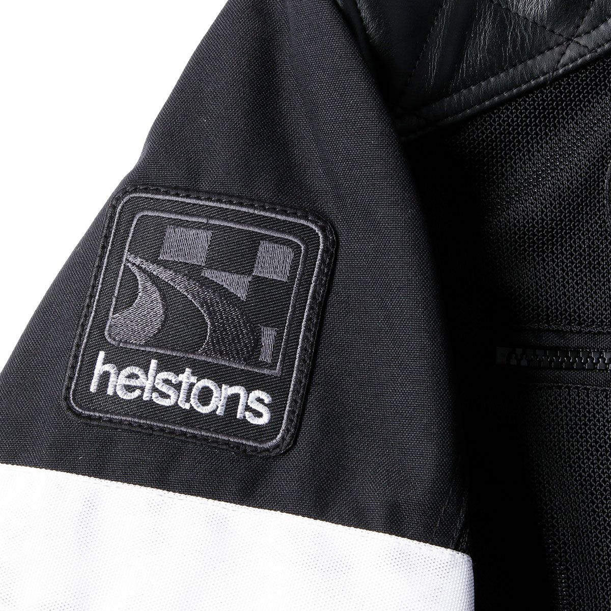 helstons｜リボルテ エア メッシュ ジャケット｜ブラック