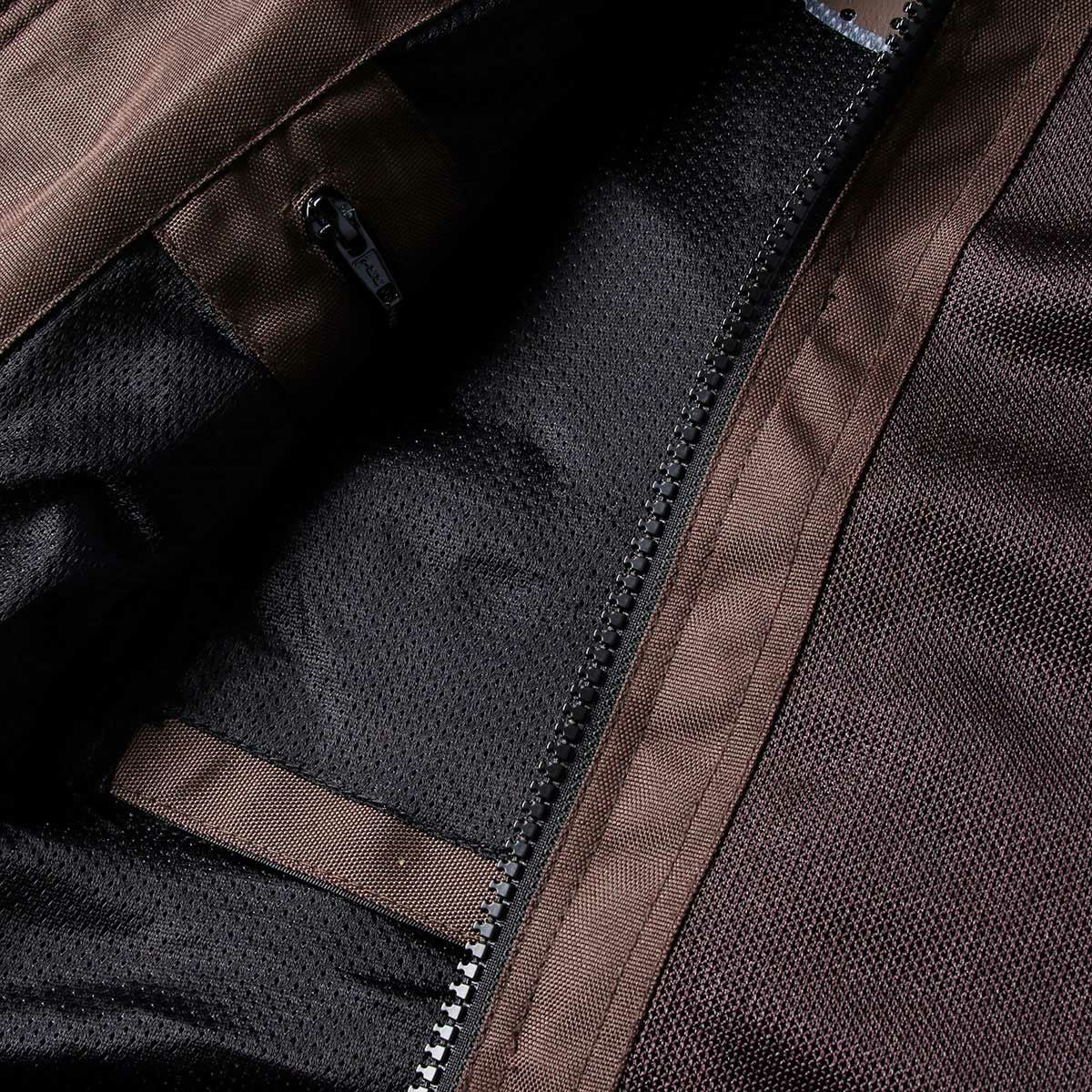 helstons｜リボルテ エア メッシュ ジャケット｜ブラウン