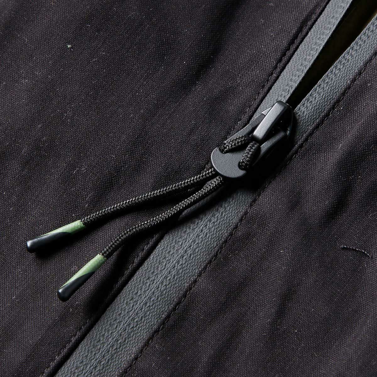 Replay｜フルジップ ボンバージャケット ウィズ アップリケ｜ファブリック｜ブラック