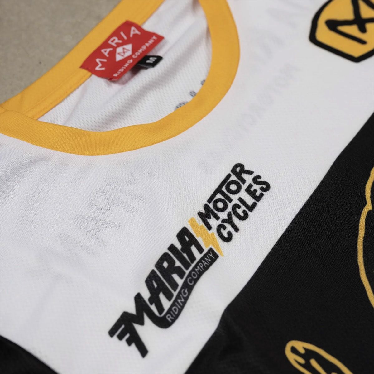 Maria Riding Company｜タイガー マリア オフロード レーシング ジャージ｜MXジャージ｜ブラック