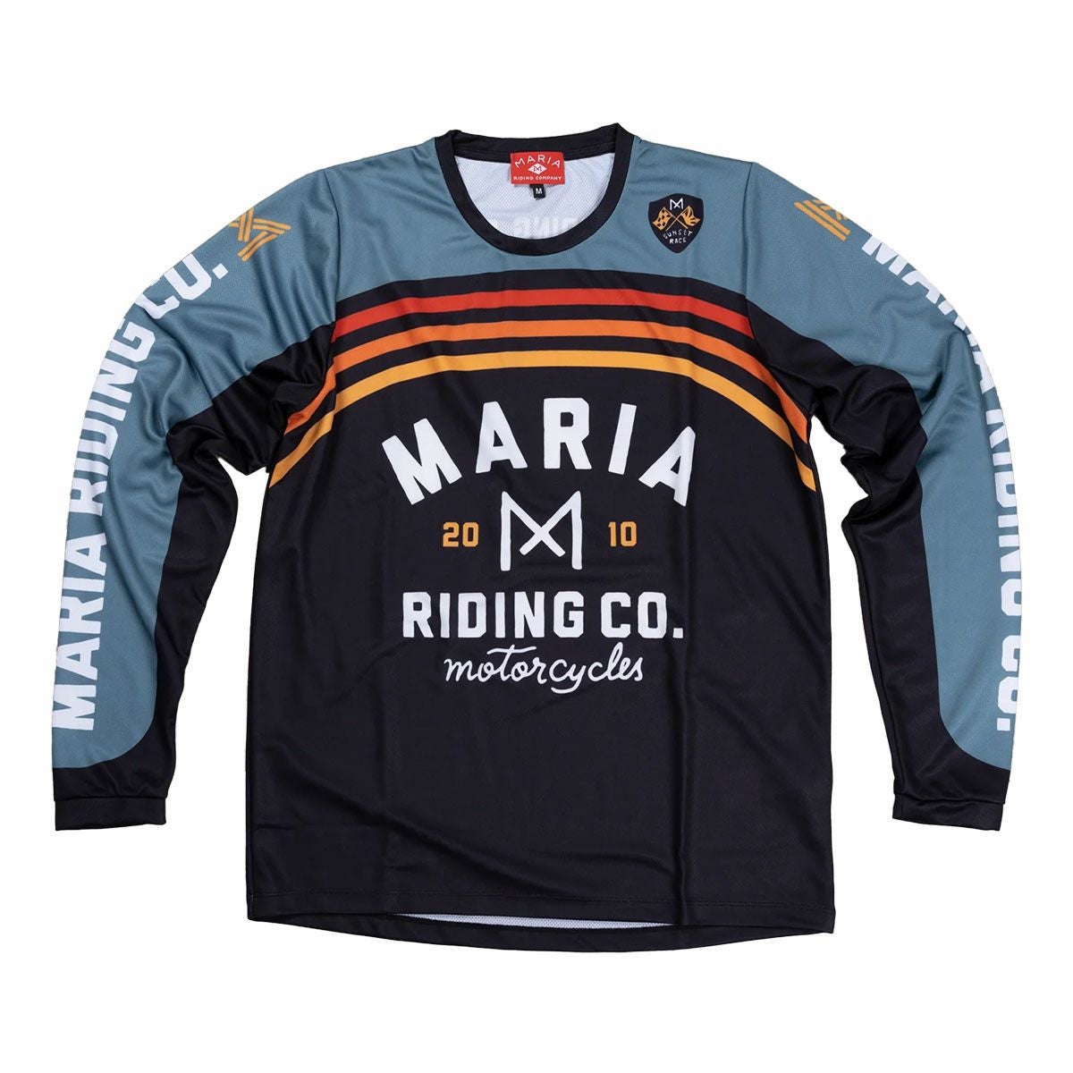 Maria Riding Company｜サンボウ マリア オフロード レーシング ジャージ｜MXジャージ｜ブラック