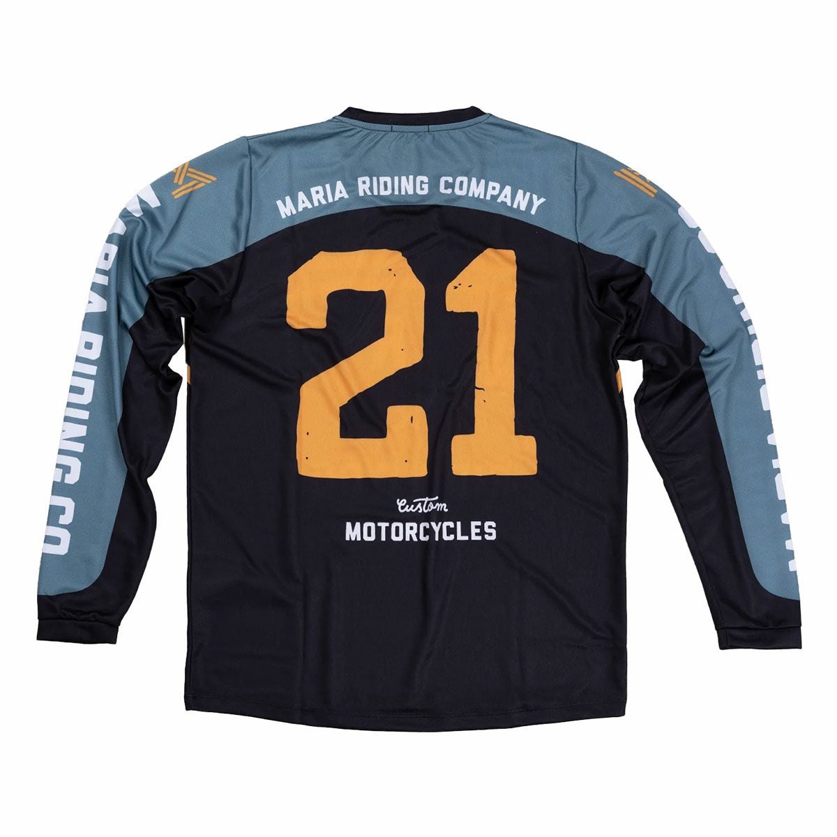 Maria Riding Company｜サンボウ マリア オフロード レーシング ジャージ｜MXジャージ｜ブラック