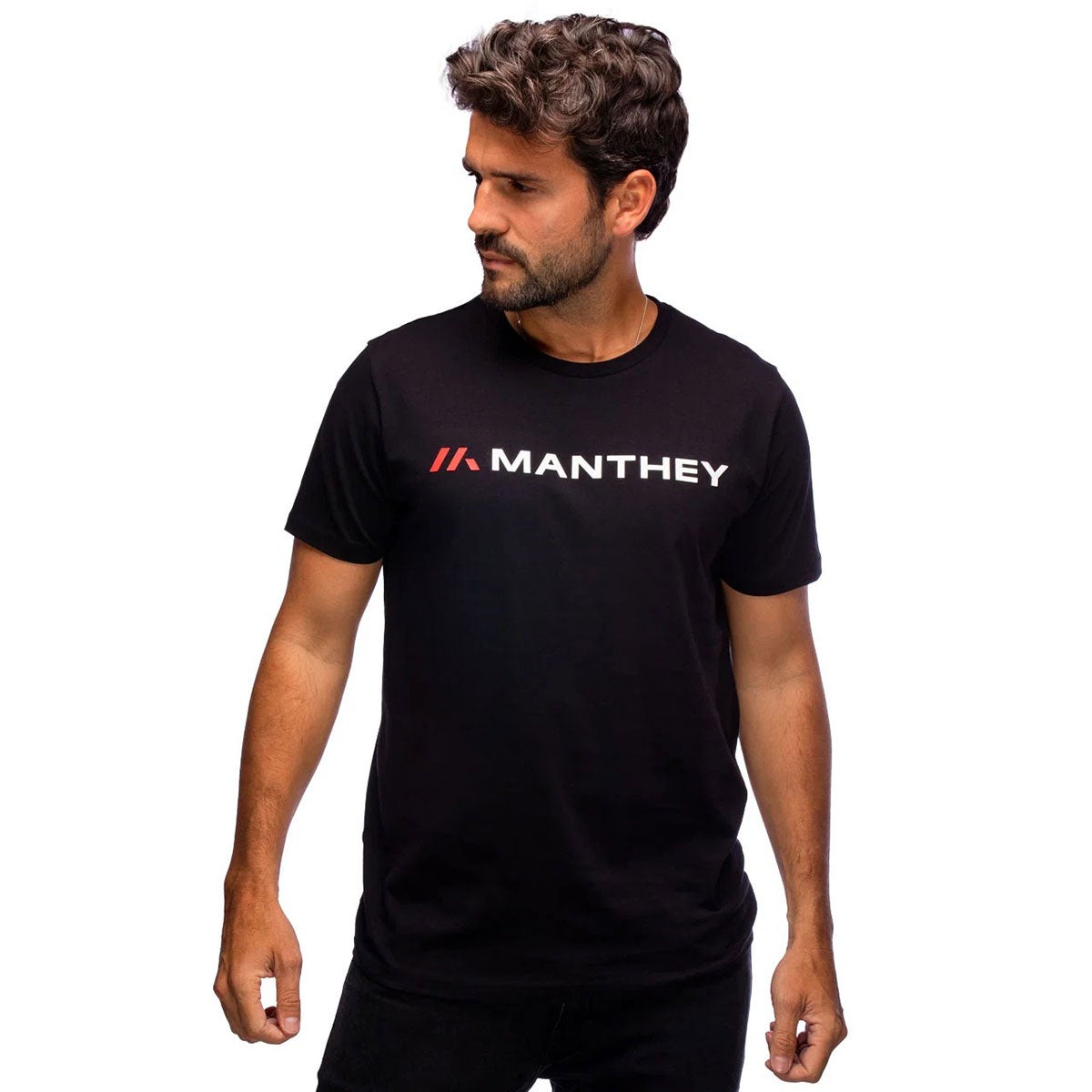 Manthey Racing｜マンタイ レーシング パフォーマンス Tシャツ｜ウェア｜ブラック｜モデル着用