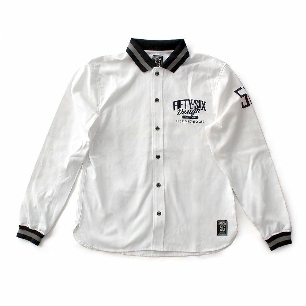 56Design　RIB MIX LONG SLEEVE SHIRTS Mサイズ リブミックス ロングスリーブ シャツ | モトーリモーダ公式オンライン
