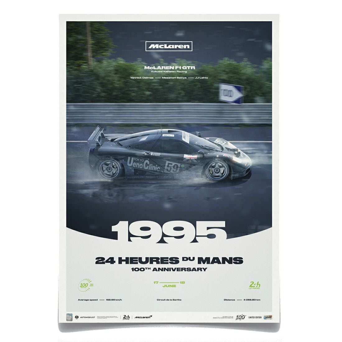 MCLAREN F1 GTR 1995 ル・マン24時間レース 100周年記念 リミテッド