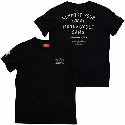 Maria Riding Company｜フリック ナイフ Tシャツ｜