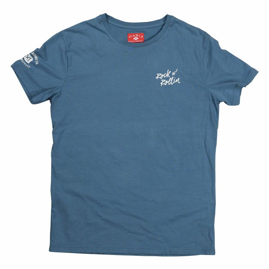 Maria Riding Company｜ローリン Tシャツ｜ブルー