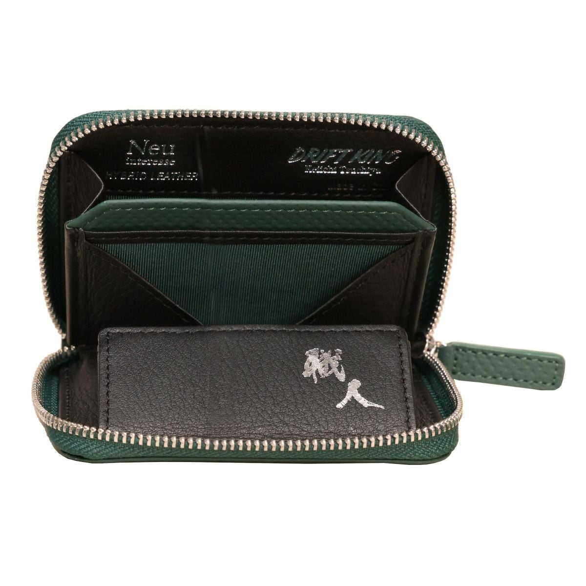 neuinteresse｜DRIFTKING model RFボックス小銭入れ｜グリーン×ブラック