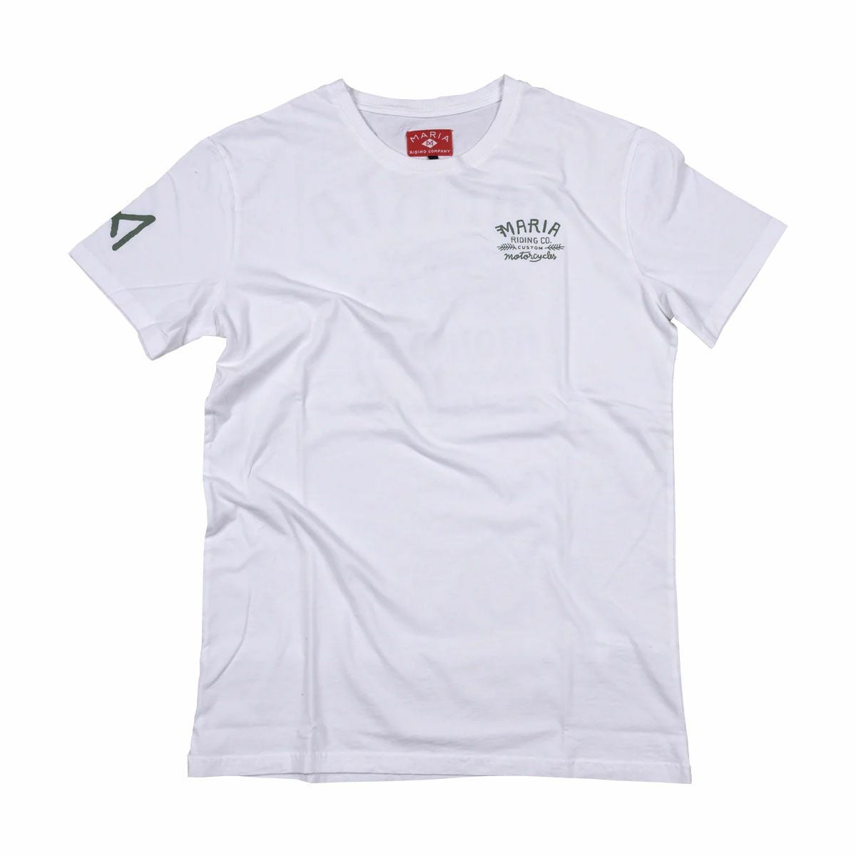 Maria Riding Company｜パラレル ツイン Tシャツ｜ホワイト