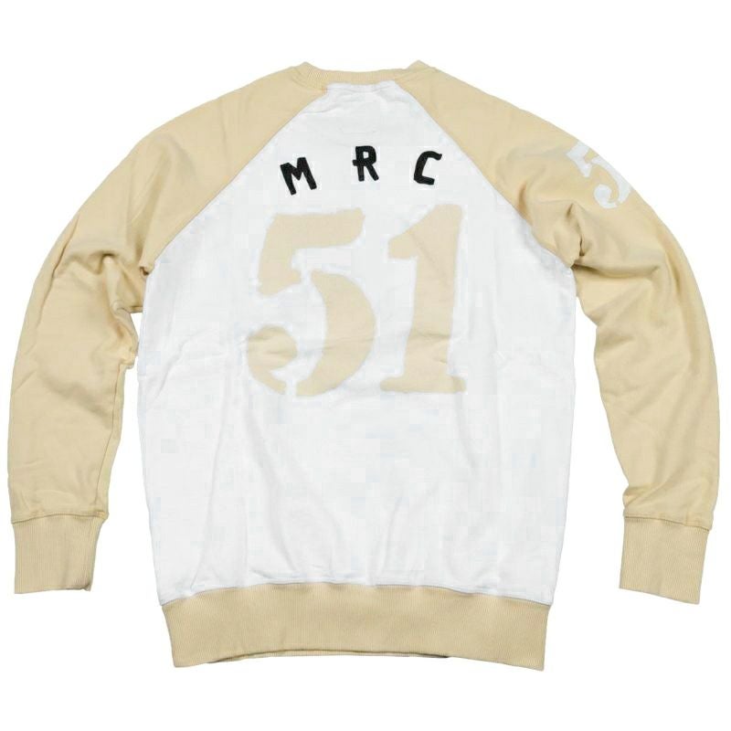 Maria Riding Company｜ドリフター サマー スウェットシャツ｜イエロー×ホワイト