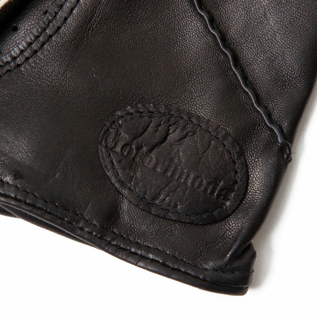 Motorimoda｜ナポリ II レザー ドライビンググローブ｜ハーフ｜ベージュ×ブラック