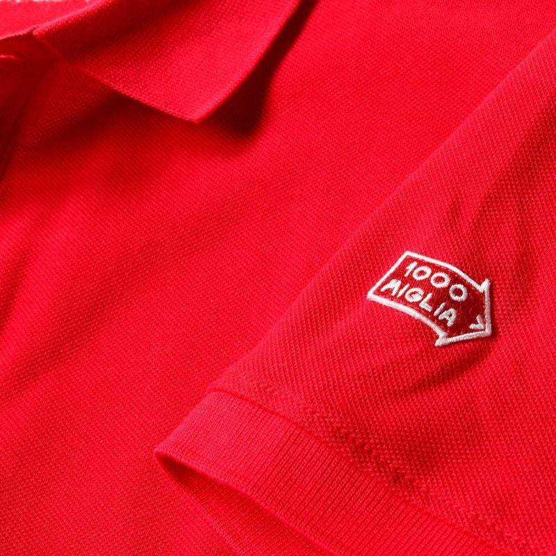 Mille Miglia｜ラフェスタ オリジナル ポロ 2023｜ポロシャツ｜レッド