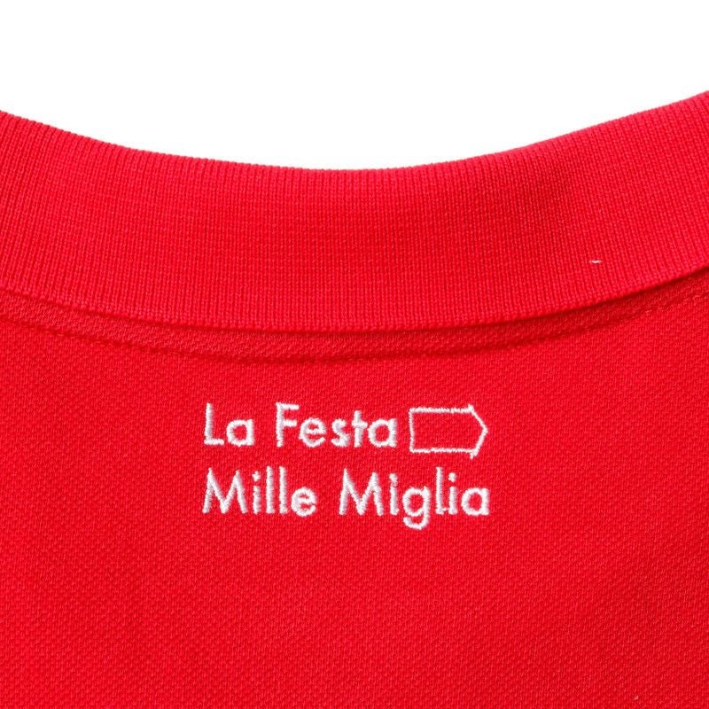 Mille Miglia｜ラフェスタ オリジナル ポロ 2023｜ポロシャツ｜レッド