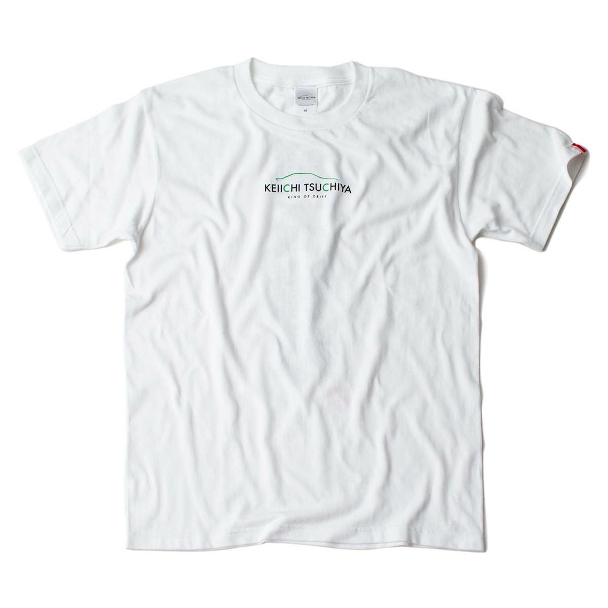 土屋圭市｜刻石流水 Tシャツ｜ホワイト