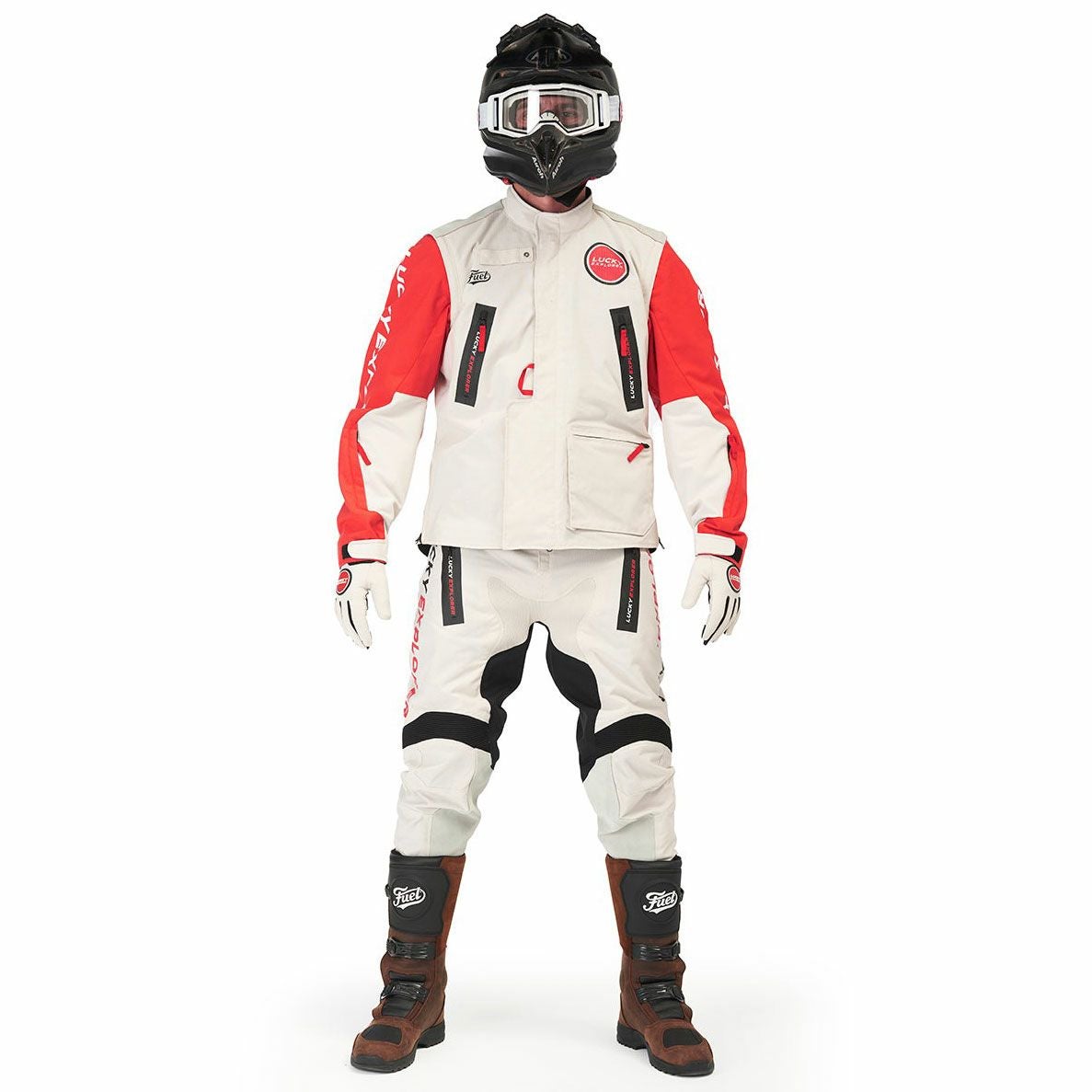 Fuel Motorcycles｜エンデュレージ ジャケット｜ファブリック｜ラッキーエクスプローラー｜着用