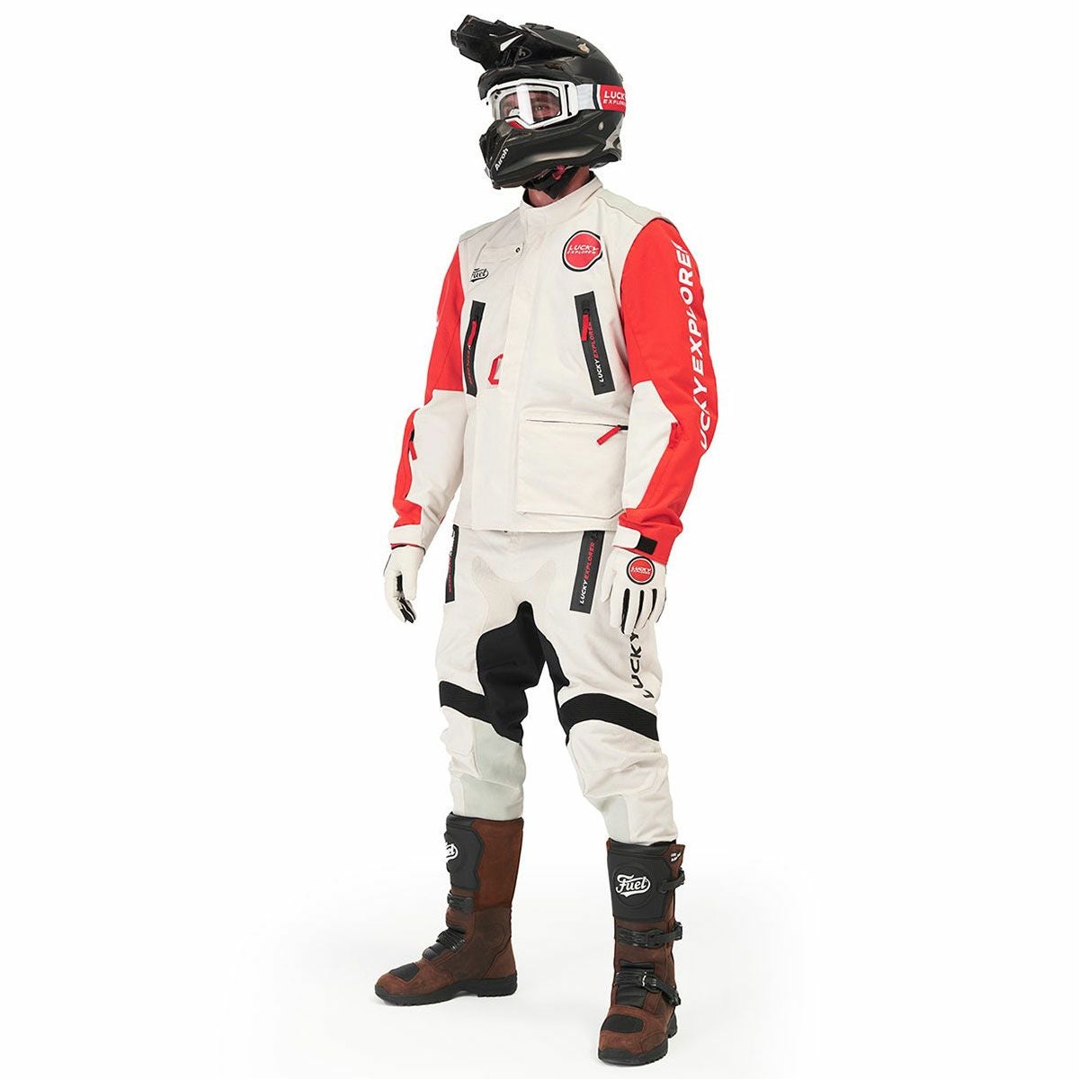 Fuel Motorcycles｜エンデュレージ ジャケット｜ファブリック｜ラッキーエクスプローラー｜着用