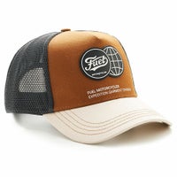 Fuel Motorcycles｜ロゴ キャップ｜帽子｜ブラウン