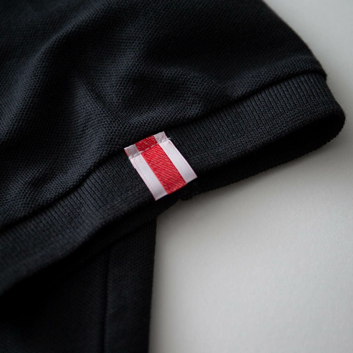 土屋圭市｜ヘルメット ポロシャツ｜ブラック