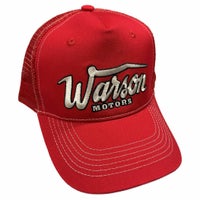 Warson Motors｜ベーシック キャップ｜帽子｜レッド