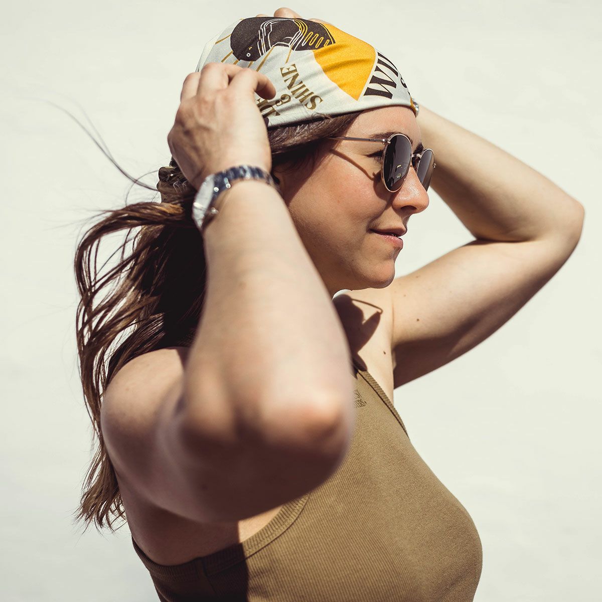 WILDUST｜モト スカーフ｜その他雑貨｜Ride＆Shine｜モデル着用