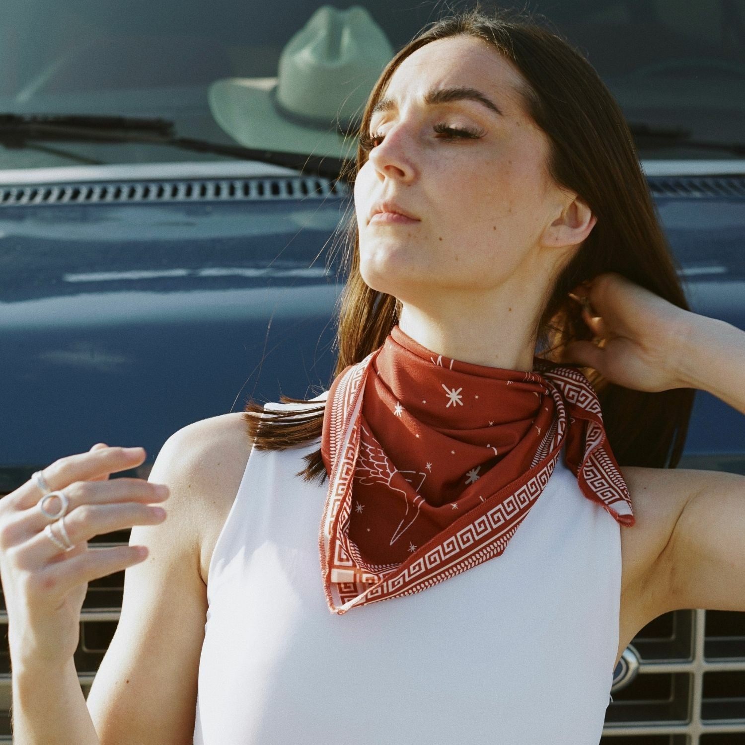 WILDUST｜モト スカーフ｜その他雑貨｜Wild Goddess｜モデル着用