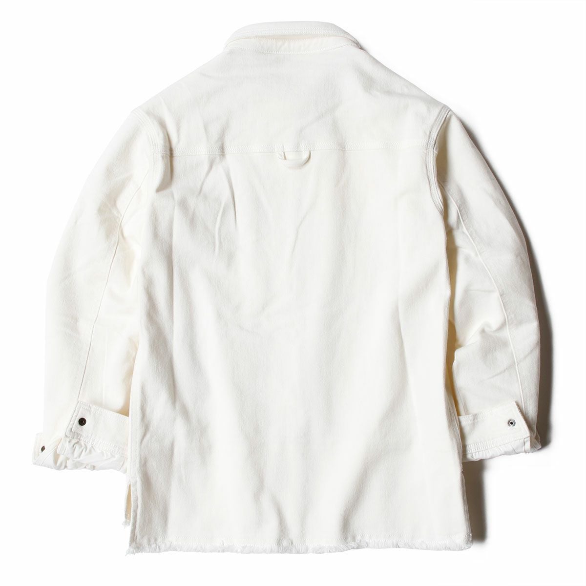 WILDUST｜アーマリス モト ジャケット｜ファブリック｜ホワイト