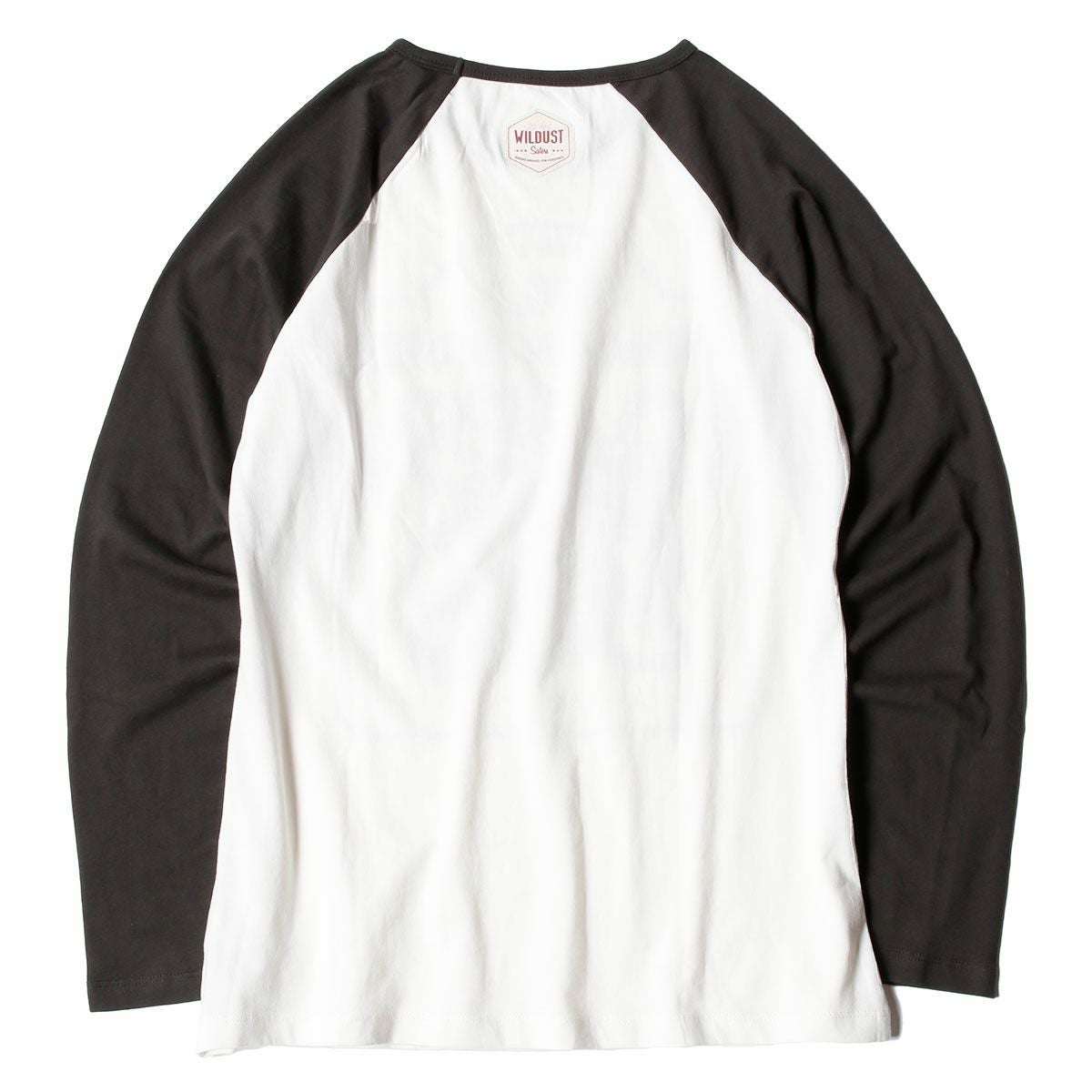 WILDUST｜ベースボール Tシャツ ワイルド WMN ライダー｜ロングスリーブ｜アイボリー×ブラック