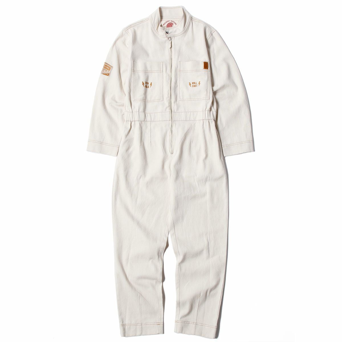 WILDUST｜アビエーター オーバーオール｜エクリュ