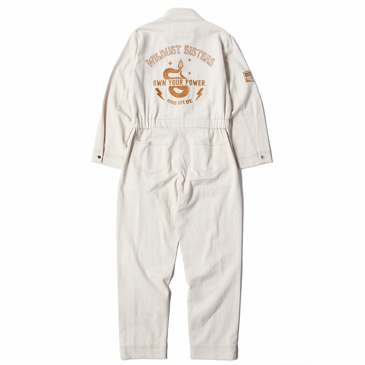 WILDUST｜アビエーター オーバーオール｜エクリュ