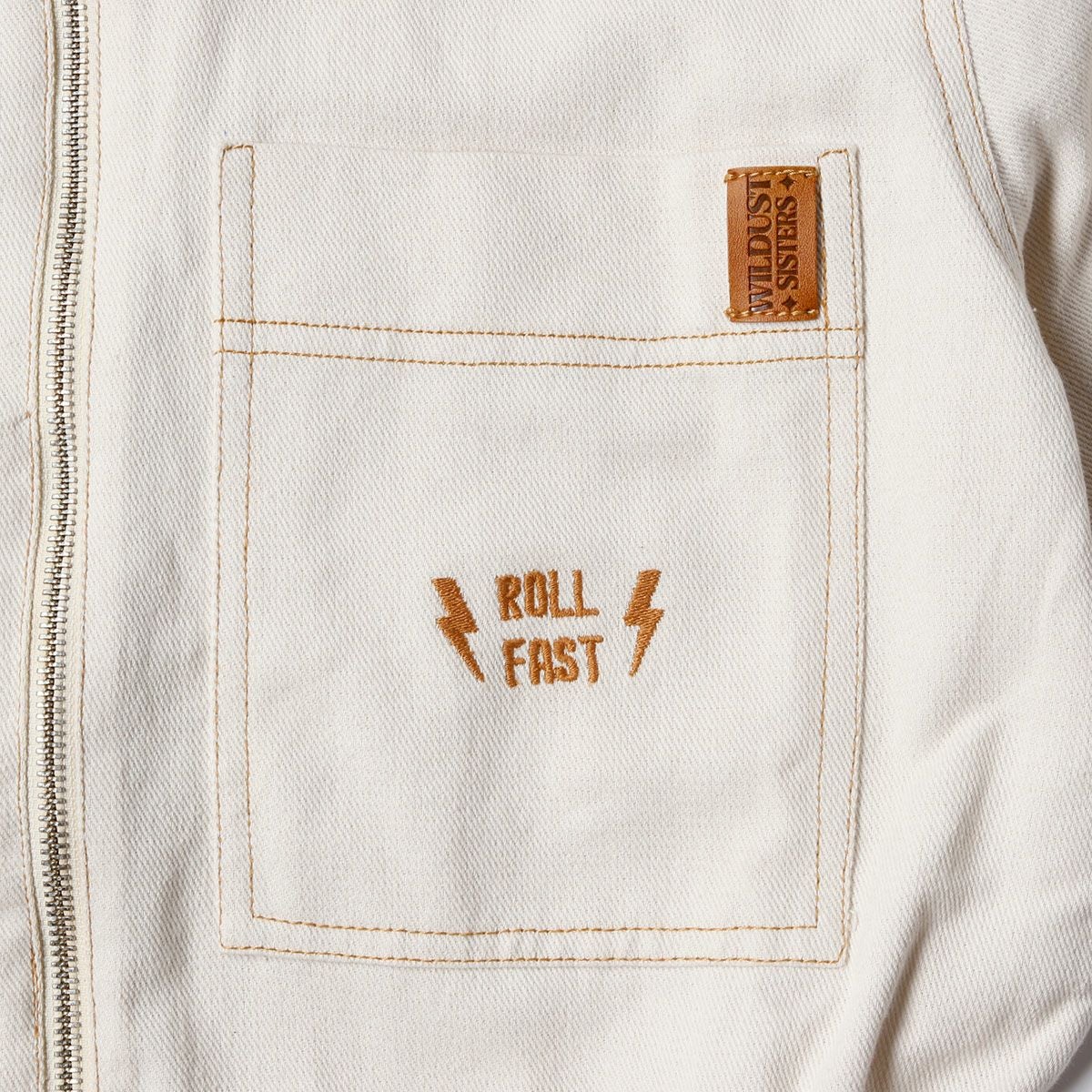 WILDUST｜アビエーター オーバーオール｜エクリュ