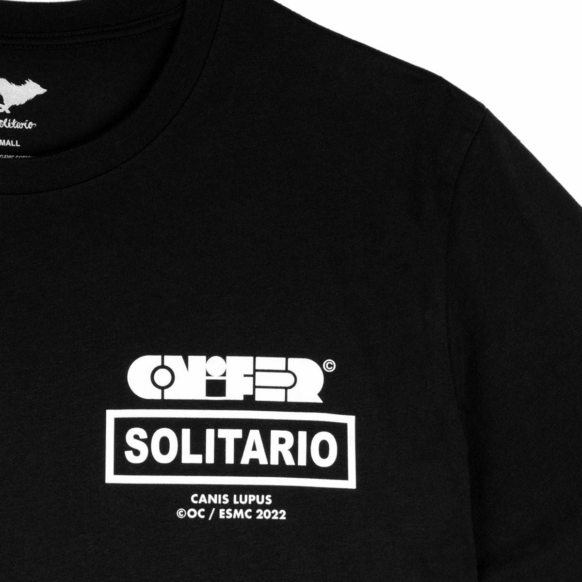 El Solitario｜ファンリス Tシャツ x オーナメントコニファー｜Tシャツ｜ブラック