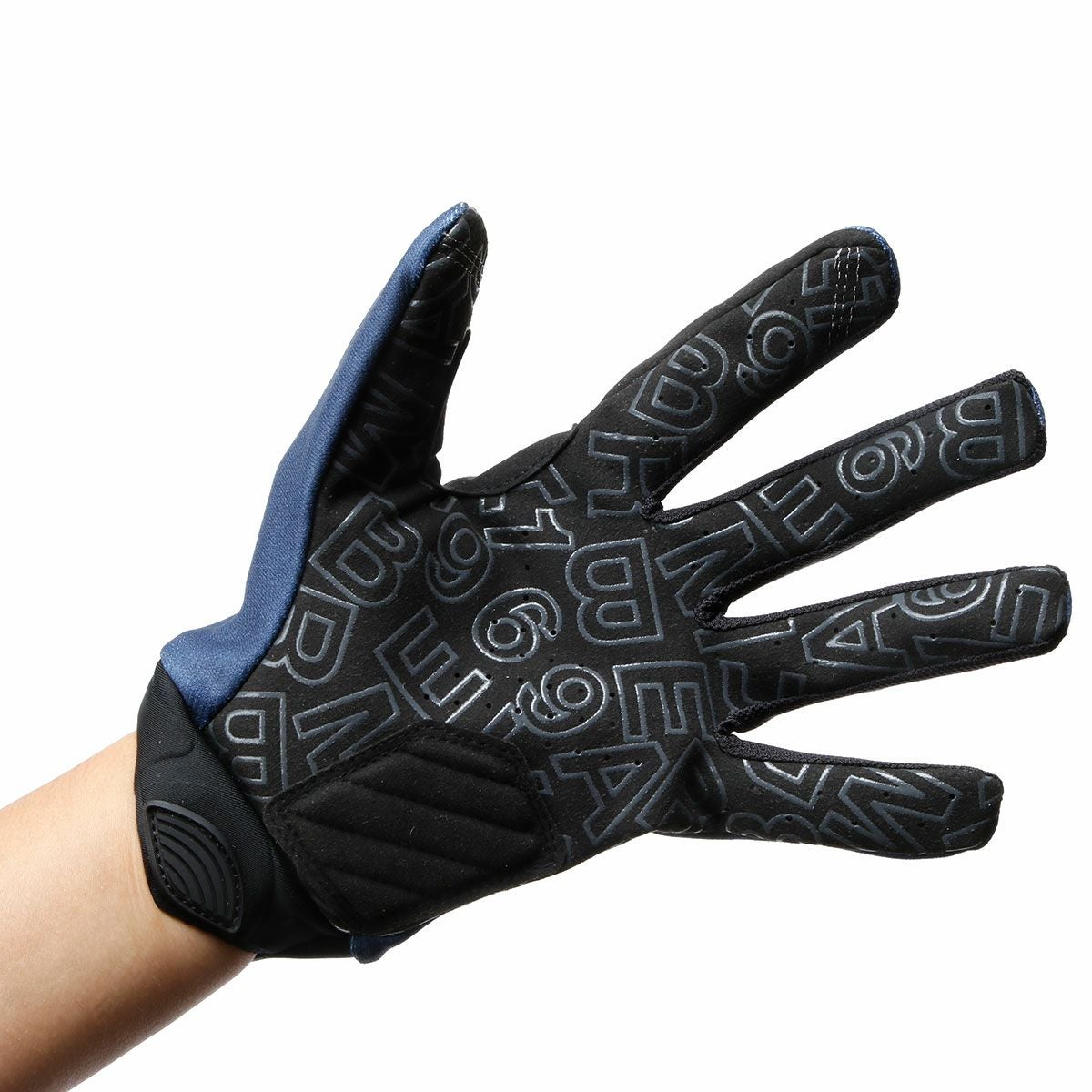 BREMA｜ヴァリ グローブ｜サマー｜ブルー×ブラック｜モデル着用